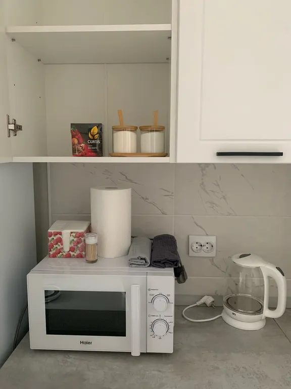 Квартира однокомнатная на улице Быстрецкой, 40 м², Рязань — кухня, фото 7