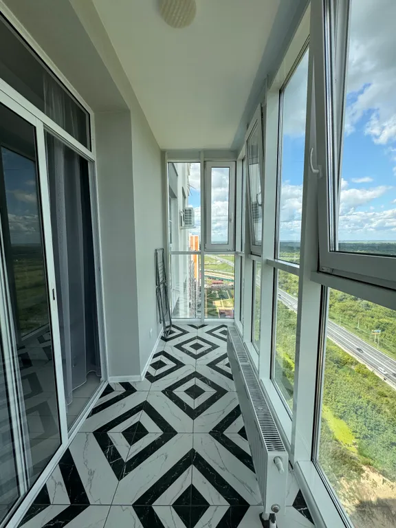 Квартира однокомнатная на улице Быстрецкой, 40 м², Рязань — вид из окна, фото 3