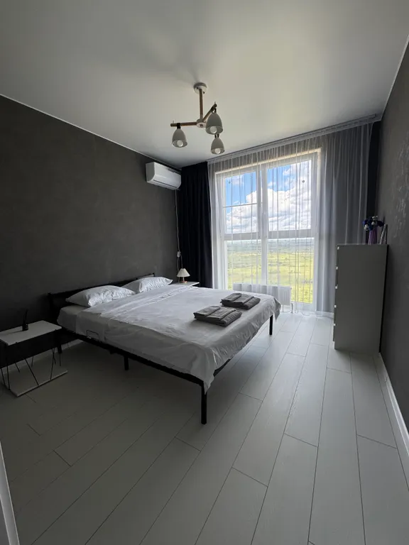 Квартира однокомнатная на улице Быстрецкой, 40 м², Рязань — спальня, фото 3