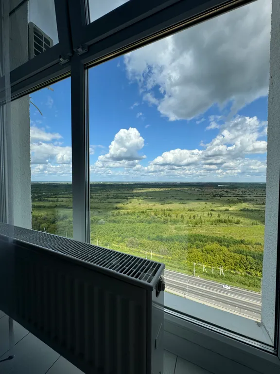 Квартира однокомнатная на улице Быстрецкой, 40 м², Рязань — вид из окна, фото 7