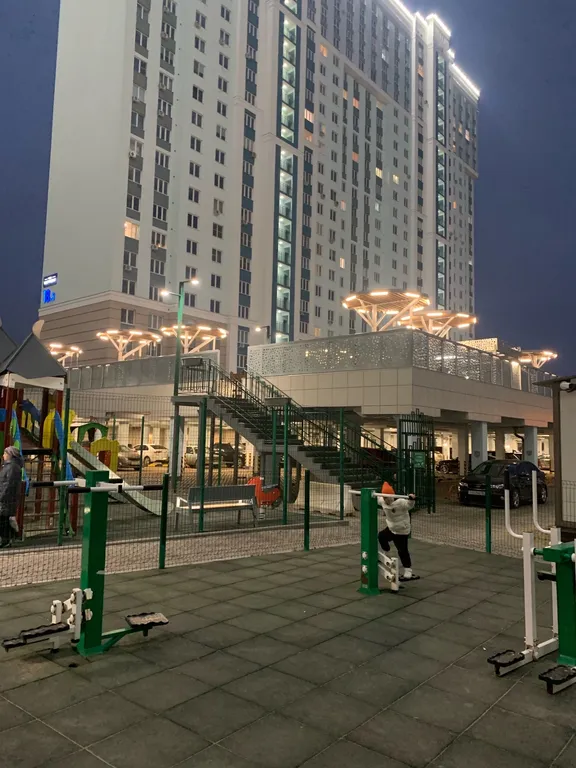 Квартира однокомнатная на улице Быстрецкой, 40 м², Рязань — двор, фото 2