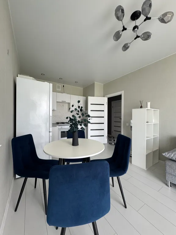 Квартира однокомнатная на улице Быстрецкой, 40 м², Рязань — кухня, фото 3