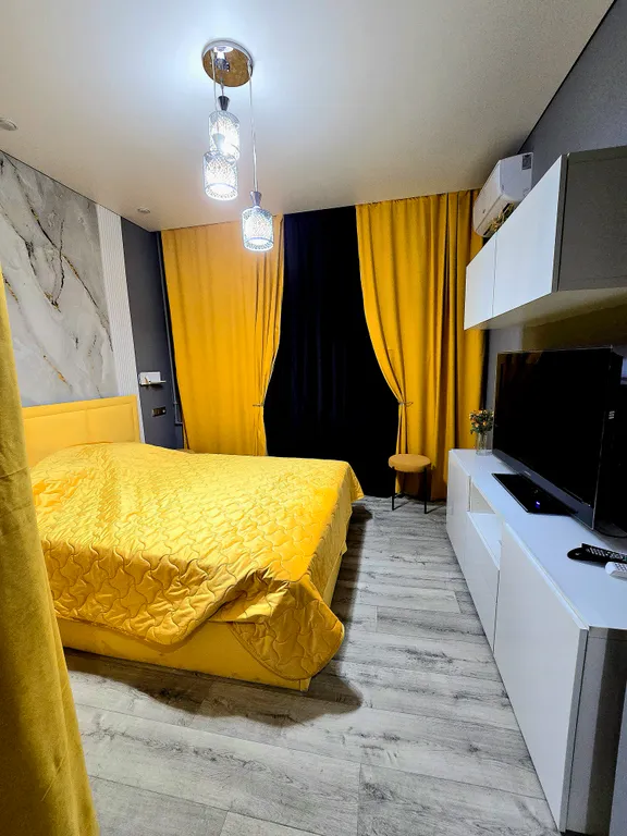 Квартира двухкомнатная на улице Максима Горького, 45 м², Ростов-на-Дону — спальня, фото 8