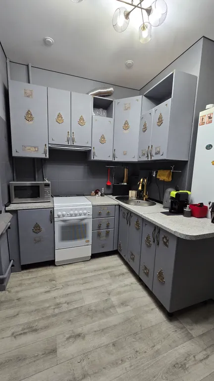 Квартира двухкомнатная на улице Максима Горького, 45 м², Ростов-на-Дону — кухня, фото 4
