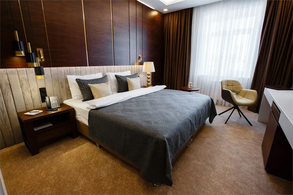 Двухместный номер с 1 кроватью Стандарт Современный блок — Волга премиум