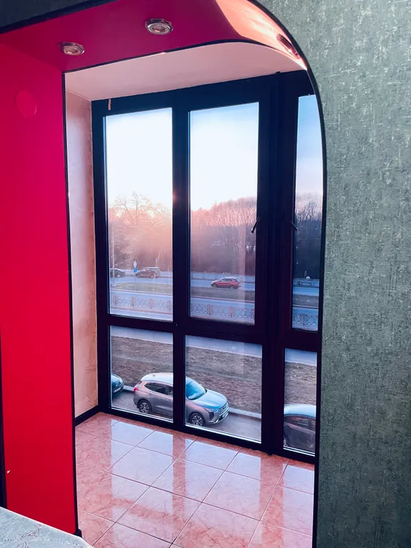 Квартира двухкомнатная на улице Юности, 58 м², Псков — вид из окна