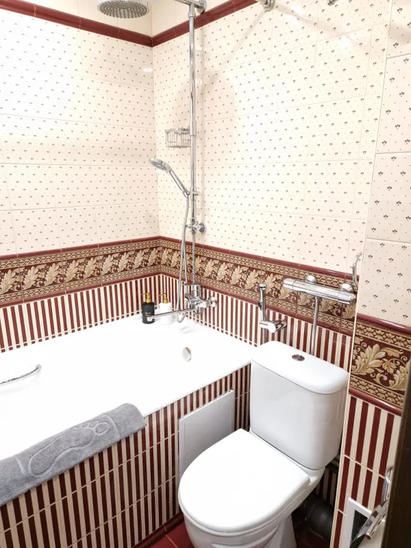 Квартира однокомнатная в Нижегородском, 40 м², Нижний Новгород — ванная комната, фото 3