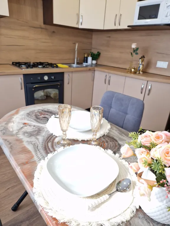 Квартира однокомнатная в Нижегородском, 40 м², Нижний Новгород — кухня, фото 2