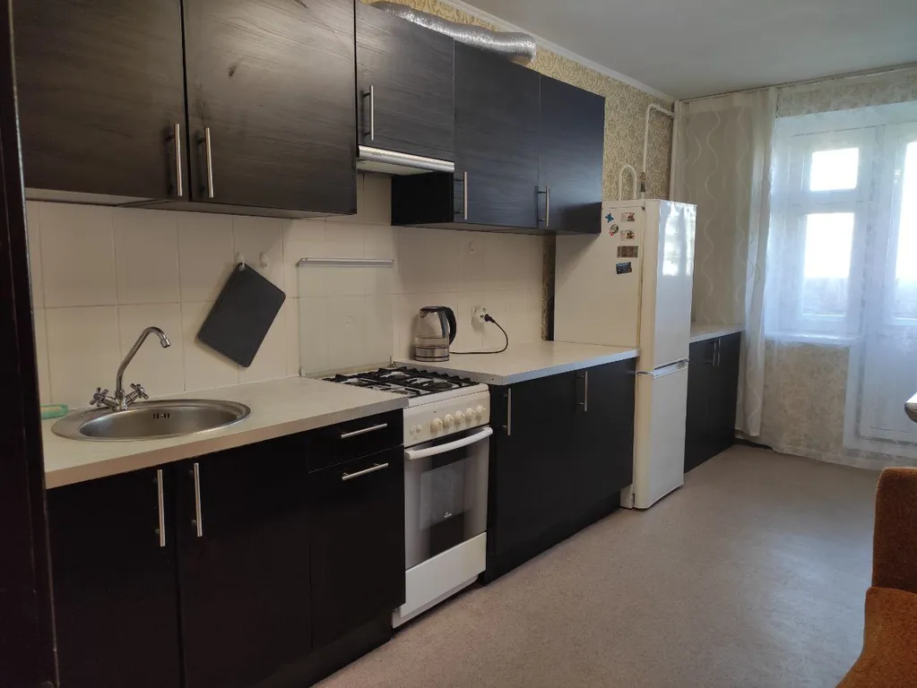 Квартира двухкомнатная у Московской, в Канавино, 60 м², Нижний Новгород — кухня, фото 7