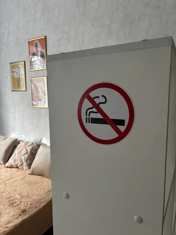 Студия однокомнатная в Центральном, 40 м², Красноярск — спальня, фото 2