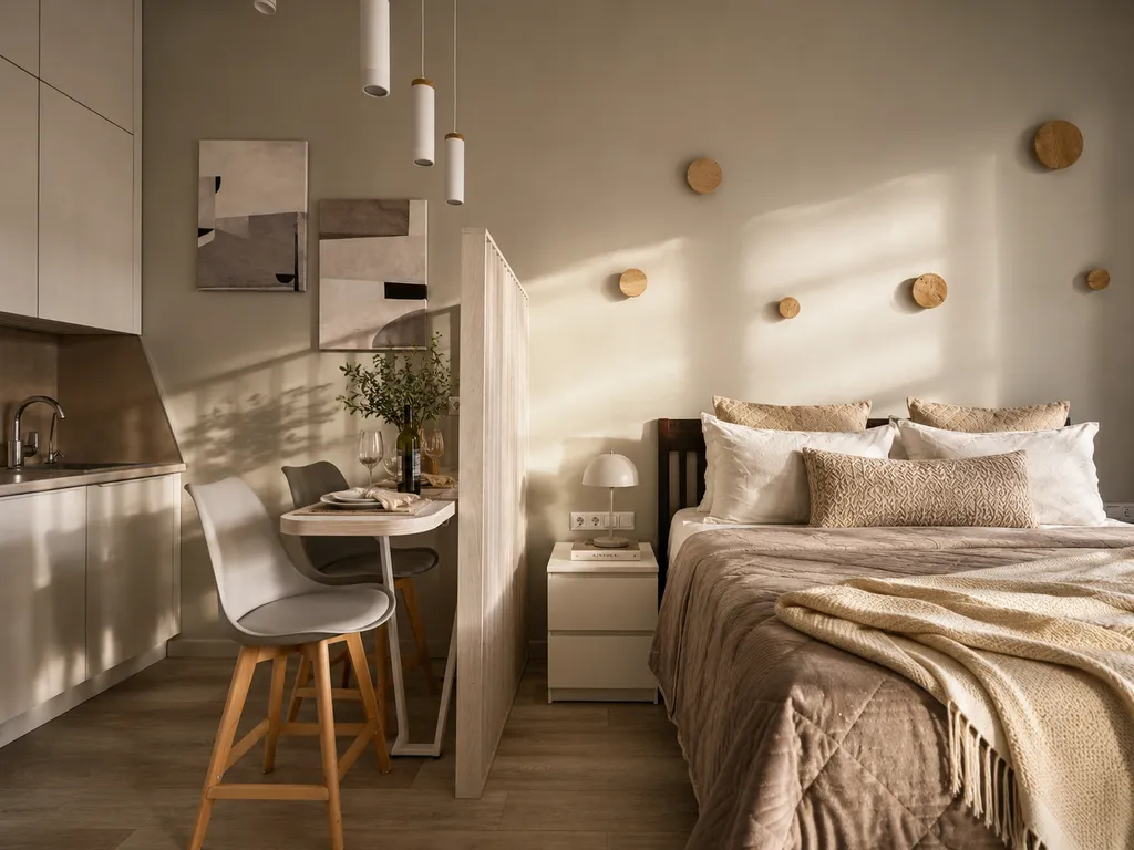 Апартаменты студия Петербург river loft — детали