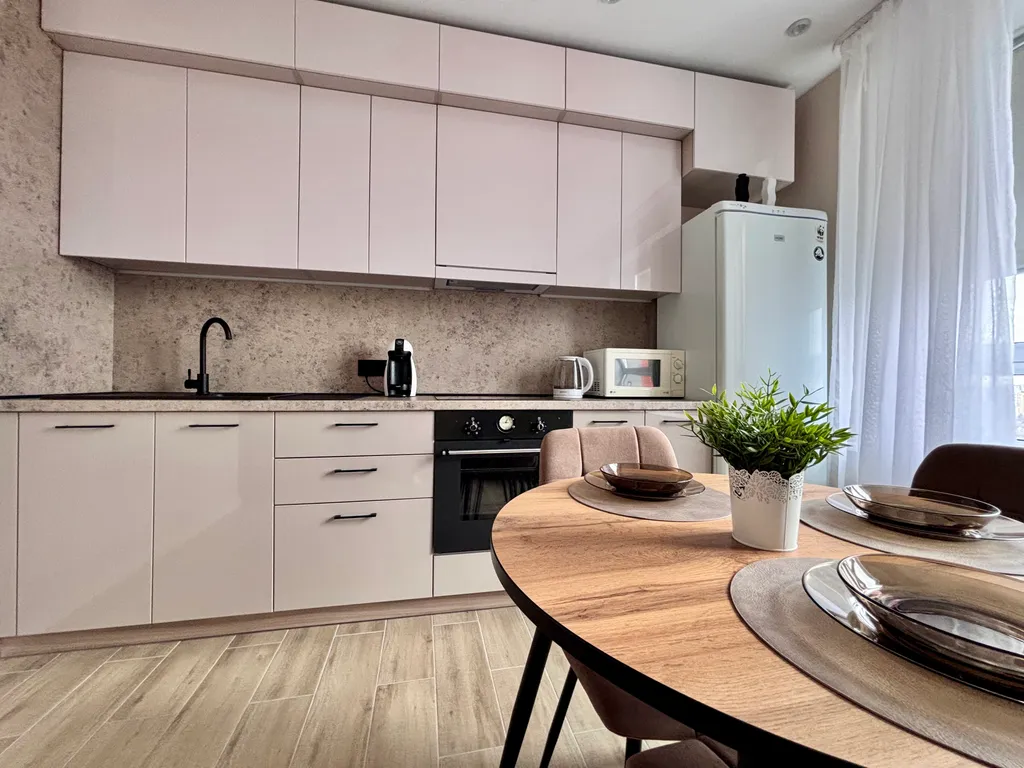 Квартира однокомнатная в Нижегородском, 40 м², Нижний Новгород — кухня, фото 3