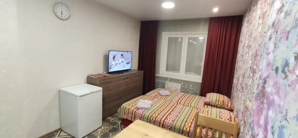 Студия однокомнатная на улице Ставровской, 33 м², Владимир — спальня, фото 2