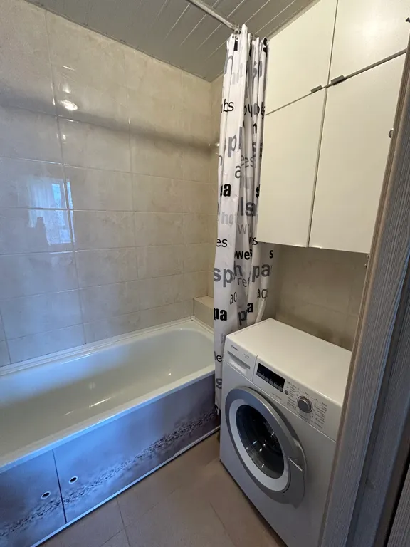Квартира двухкомнатная у метро Москва-Сити, 56 м² — ванная комната
