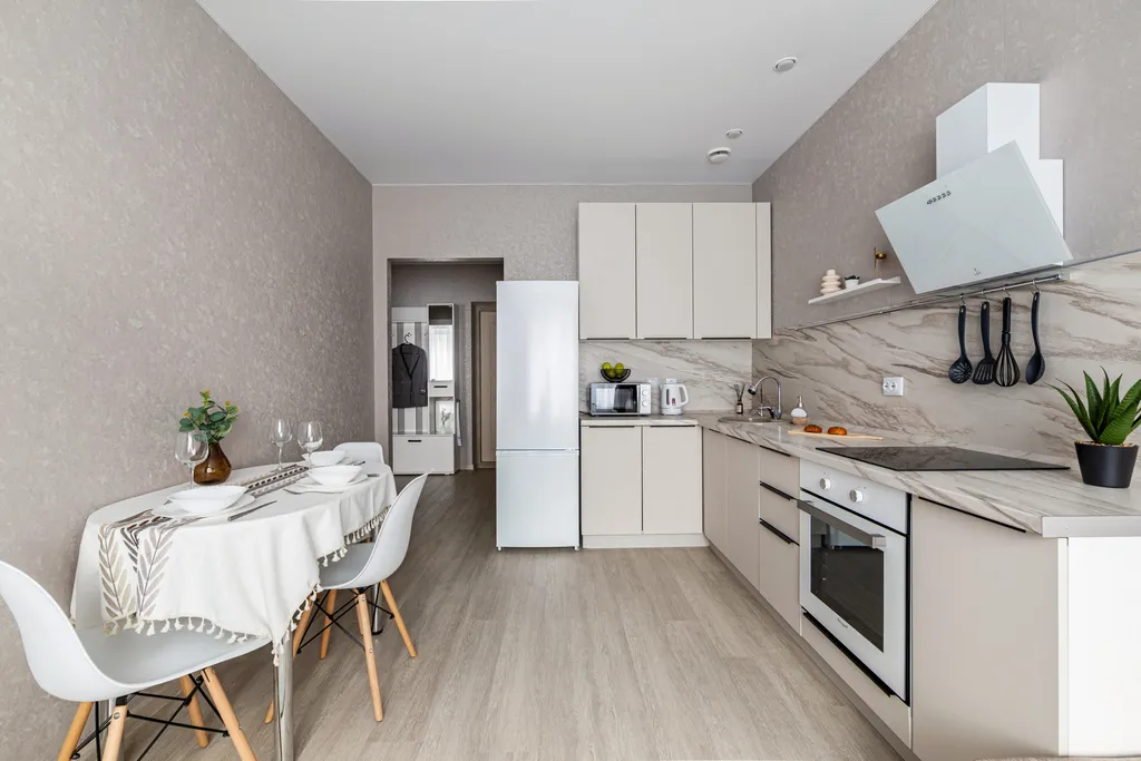 Квартира однокомнатная в Советском, 48 м², Казань — кухня, фото 3