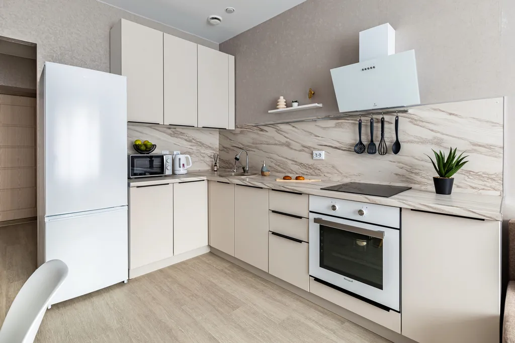 Квартира однокомнатная в Советском, 48 м², Казань — кухня, фото 5