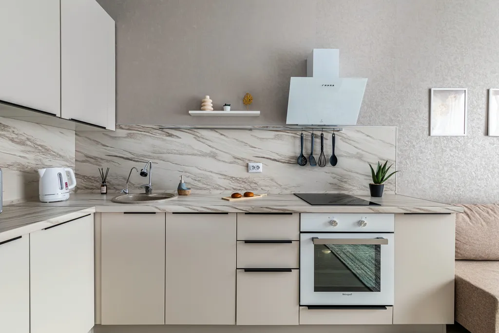 Квартира однокомнатная в Советском, 48 м², Казань — кухня, фото 6