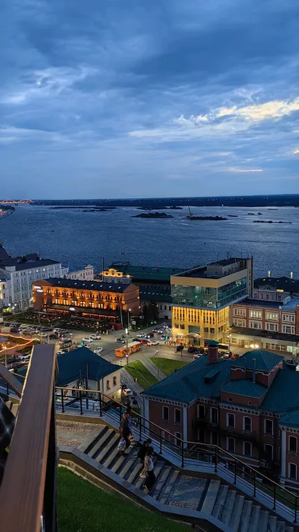 Квартира двухкомнатная у Московской, в Канавино, 45 м², Нижний Новгород — вид из окна
