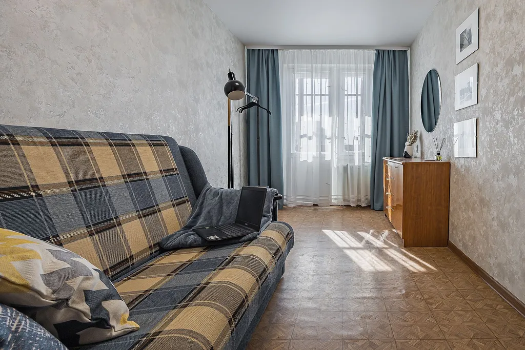 Квартира двухкомнатная на улице Героя Советского Союза Усилова, 64 м², Нижний Новгород — фото 32