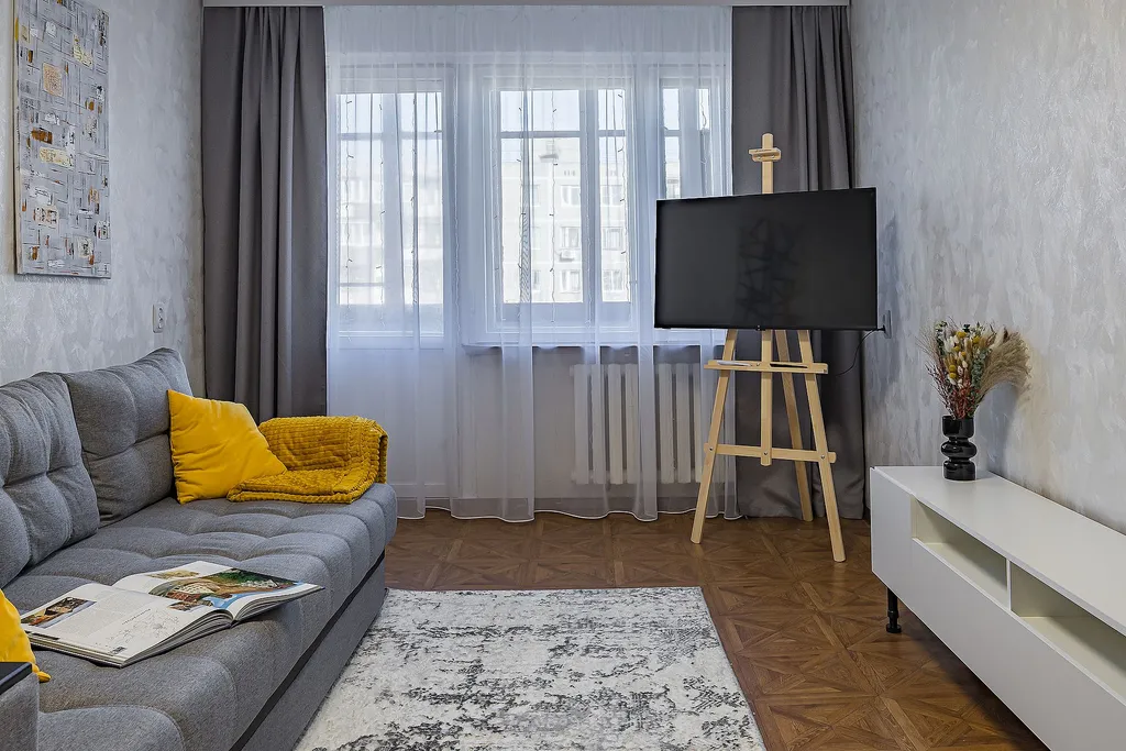 Квартира двухкомнатная на улице Героя Советского Союза Усилова, 64 м², Нижний Новгород — фото 5
