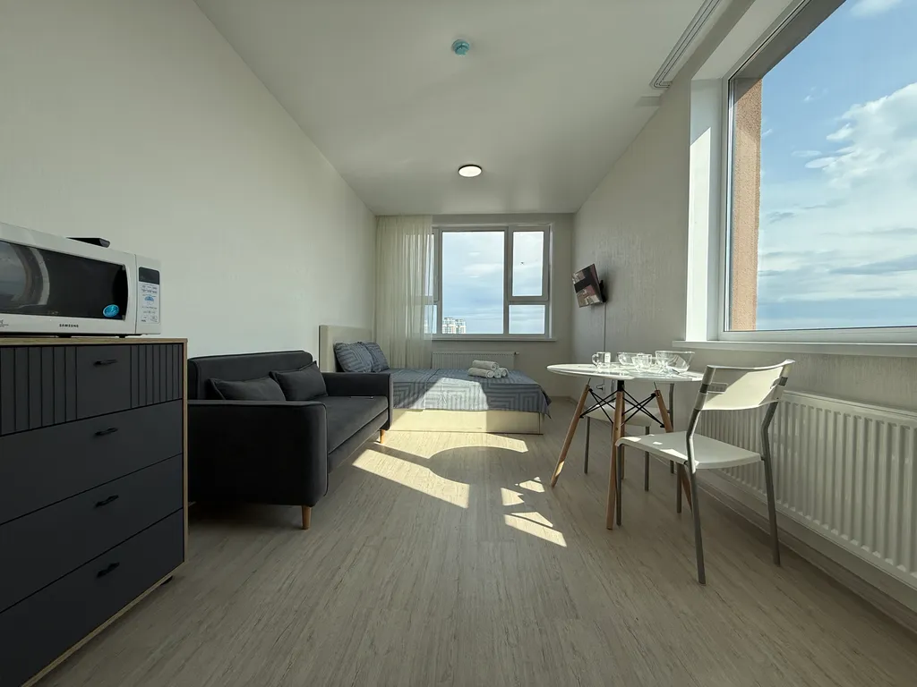 Квартира однокомнатная у Чкаловской, в Ленинском, 28 м², Екатеринбург — кухня