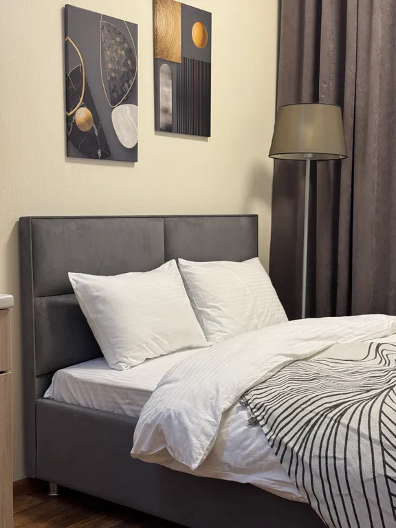 Апартаменты однокомнатные в Советском, 24 м², Красноярск — спальня, фото 3