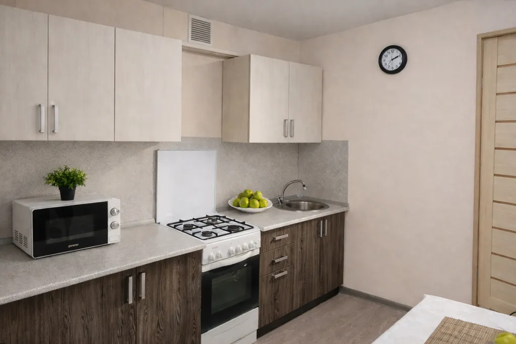 Квартира однокомнатная на улице Дзержинского, 32 м², Сызрань — кухня, фото 2