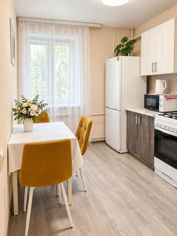 Квартира однокомнатная на улице Дзержинского, 32 м², Сызрань — кухня