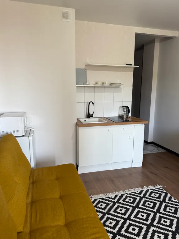 Студия однокомнатная в Дзержинском, 27 м², Волгоград — кухня, фото 2