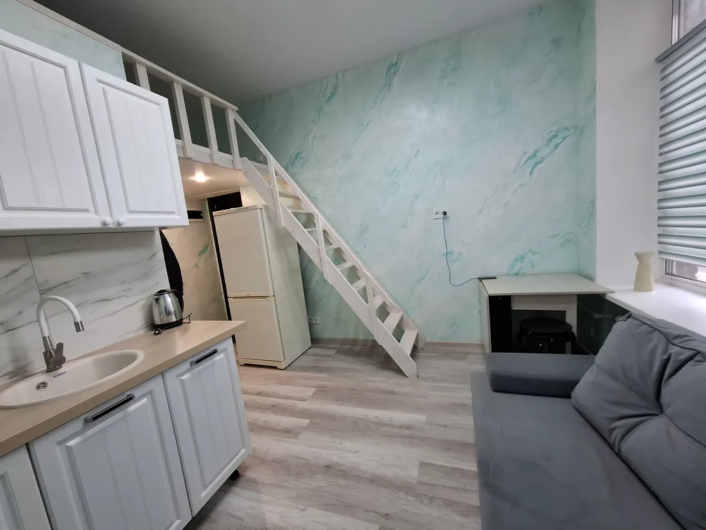 Студия однокомнатная у Перово, в Перово, 20 м², Москва — кухня, фото 6