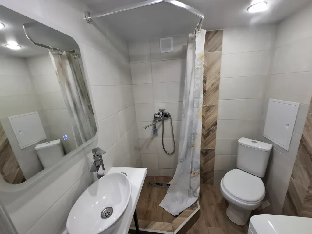 Студия однокомнатная у Перово, в Перово, 20 м², Москва — ванная комната, фото 2