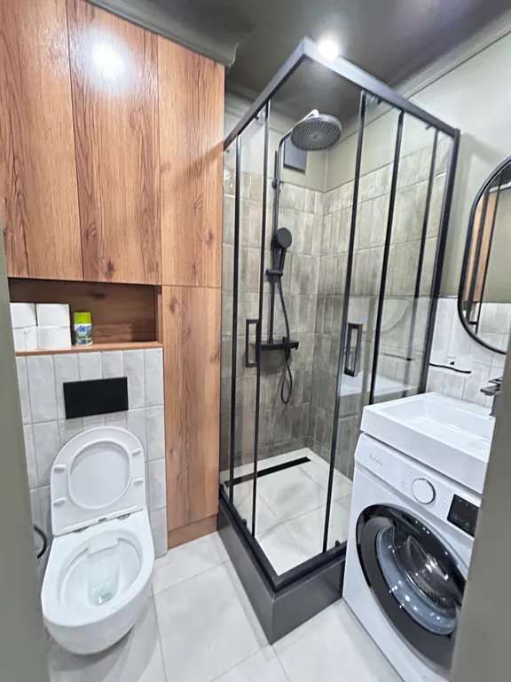 Квартира двухкомнатная на улице Куйбышева, 50 м², Кисловодск — ванная комната, фото 4
