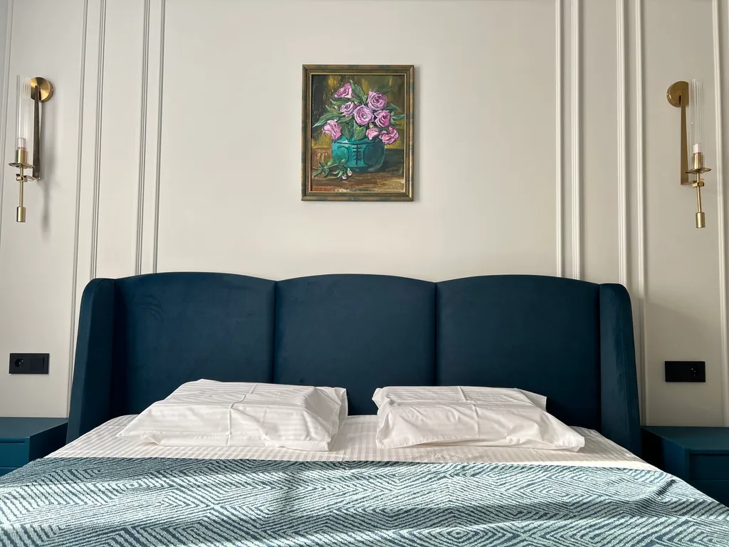 Квартира двухкомнатная на улице Куйбышева, 50 м², Кисловодск — спальня, фото 6