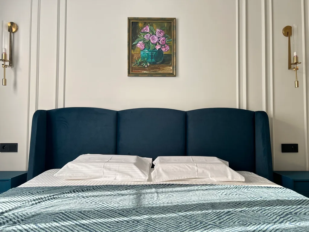 Квартира двухкомнатная на улице Куйбышева, 50 м², Кисловодск — спальня, фото 2