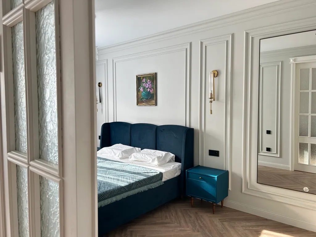 Квартира двухкомнатная на улице Куйбышева, 50 м², Кисловодск — спальня, фото 8