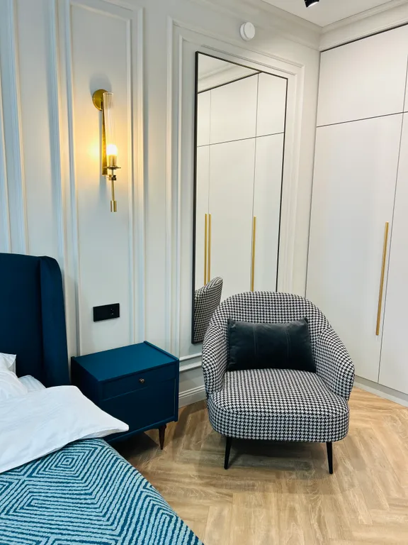 Квартира двухкомнатная на улице Куйбышева, 50 м², Кисловодск — спальня, фото 14