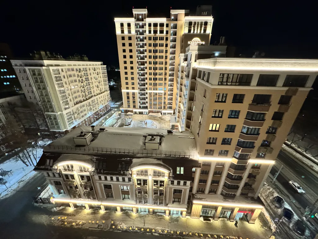 Квартира однокомнатная у Горьковской, в Кузнечихе, 55 м², Нижний Новгород — вид из окна, фото 2