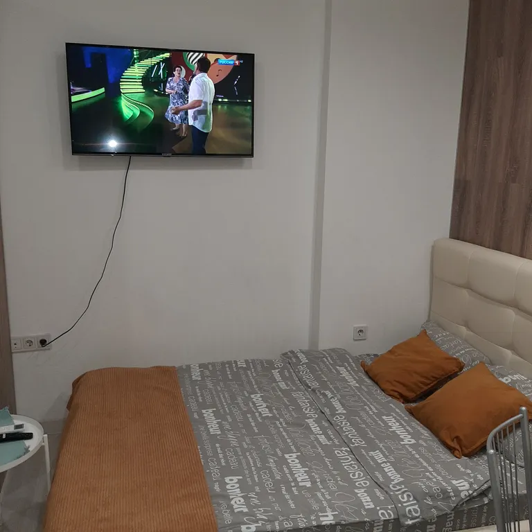 Студия однокомнатная у метро Петровский парк, 21 м², Москва — спальня, фото 4