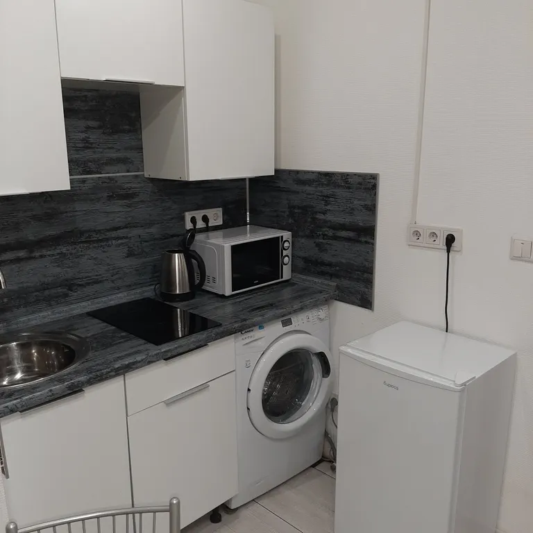 Студия однокомнатная у метро Петровский парк, 21 м², Москва — кухня