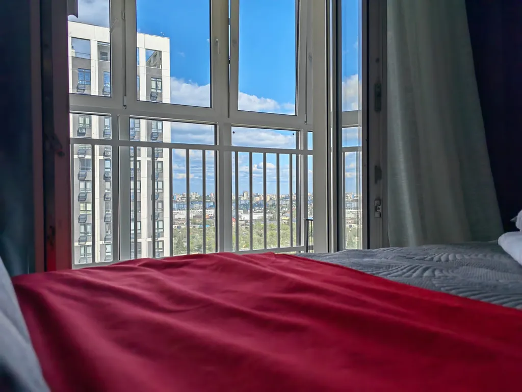 Студия однокомнатная у Горьковской, в Кузнечихе, 26 м², Нижний Новгород — вид из окна
