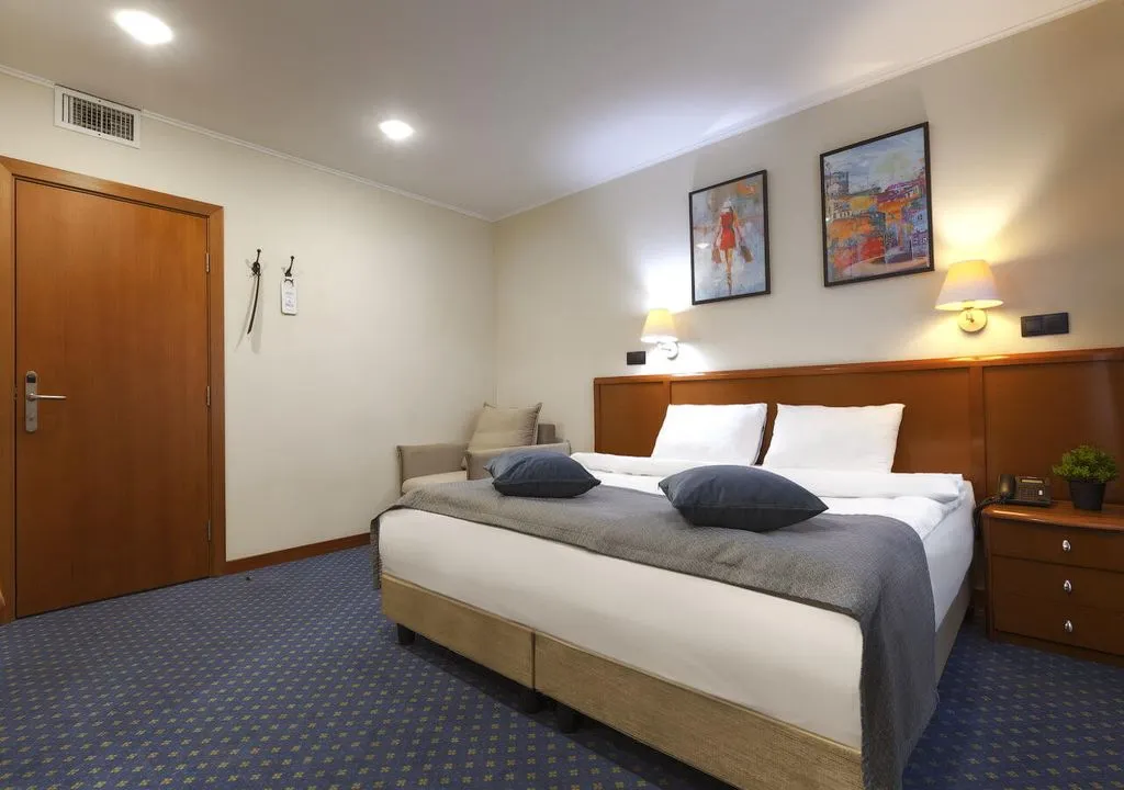 Номер с разными вариантами кроватей, в 100 м Лужники, 30 м метро