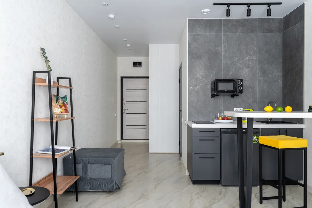 Квартира однокомнатная в Первореченском, 25 м², Владивосток — фото 13