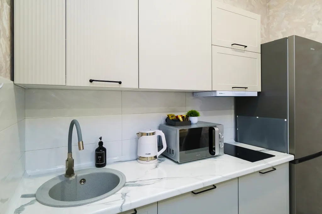 Квартира однокомнатная на шоссе Батумском, 33 м², Дагомыс — кухня, фото 4
