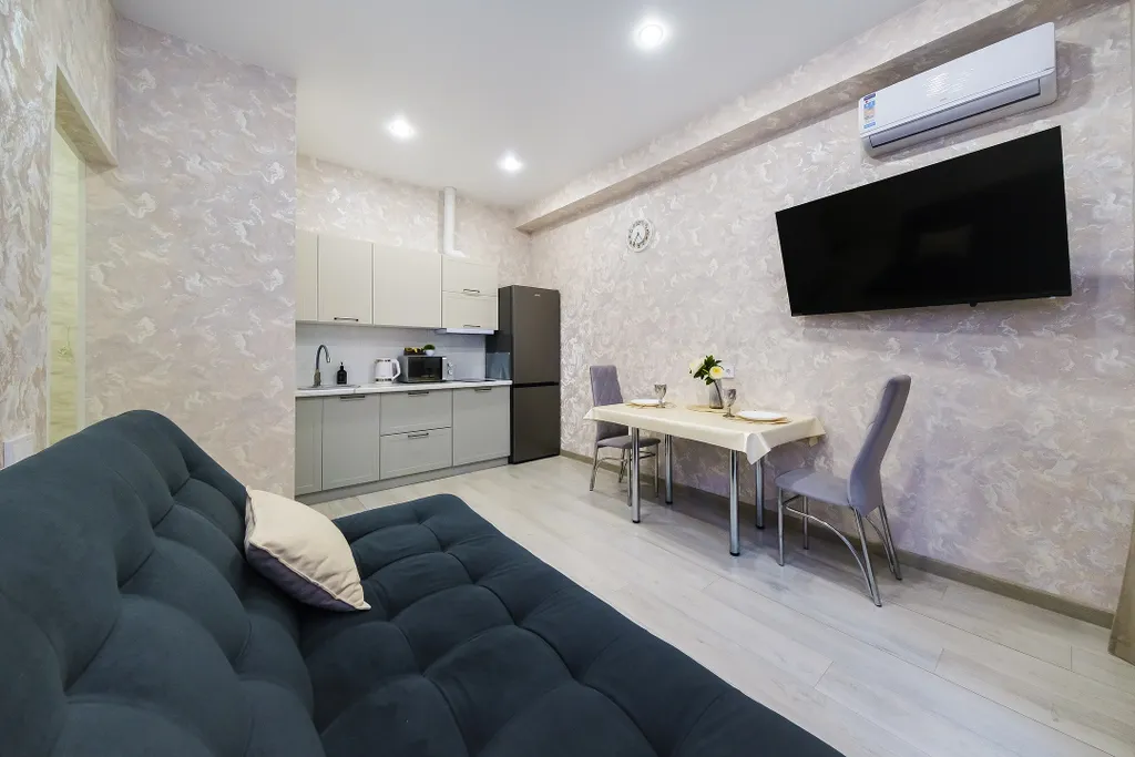 Квартира однокомнатная на шоссе Батумском, 33 м², Дагомыс — кухня