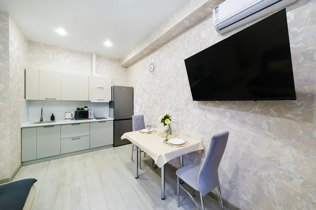Квартира однокомнатная на шоссе Батумском, 33 м², Дагомыс — кухня, фото 2