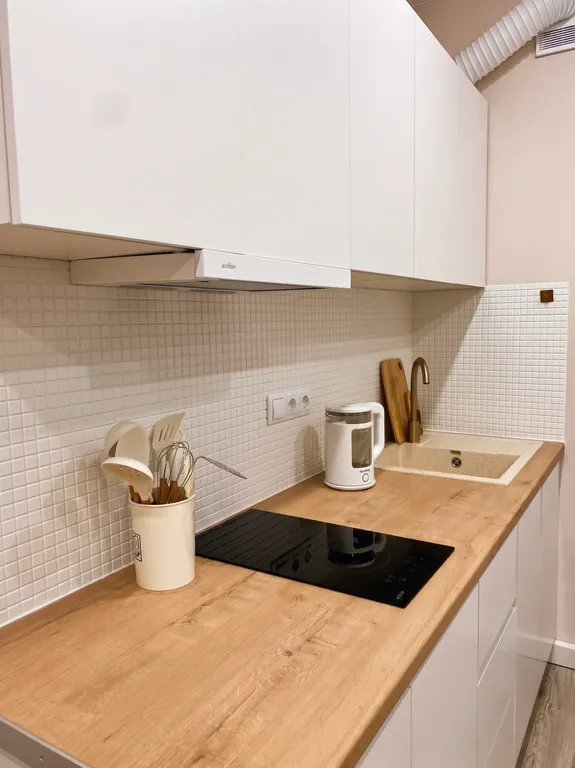 Квартира однокомнатная в Первореченском, 35 м², Владивосток — кухня, фото 2