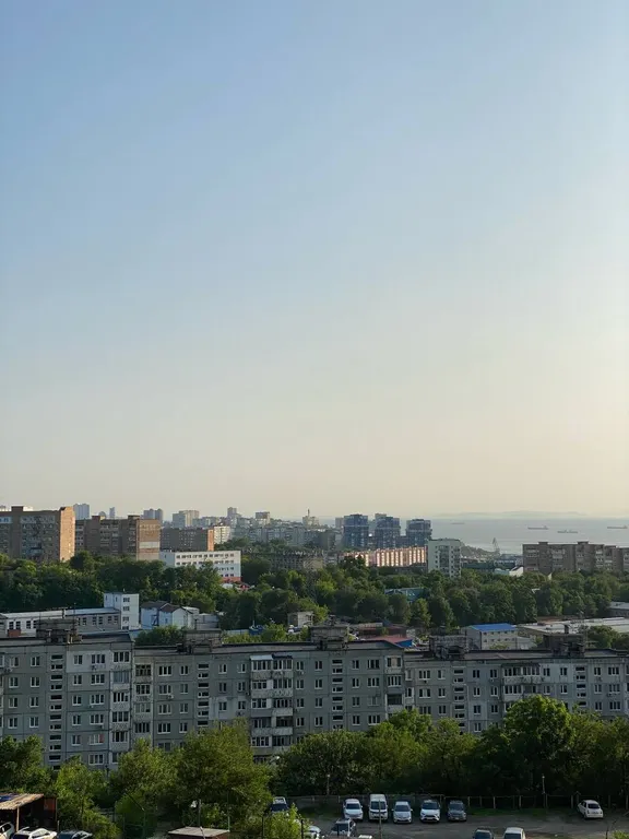 Квартира однокомнатная в Первореченском, 35 м², Владивосток — вид из окна