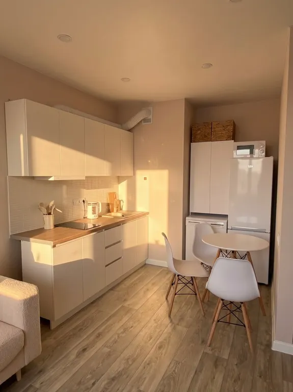 Квартира однокомнатная в Первореченском, 35 м², Владивосток — кухня