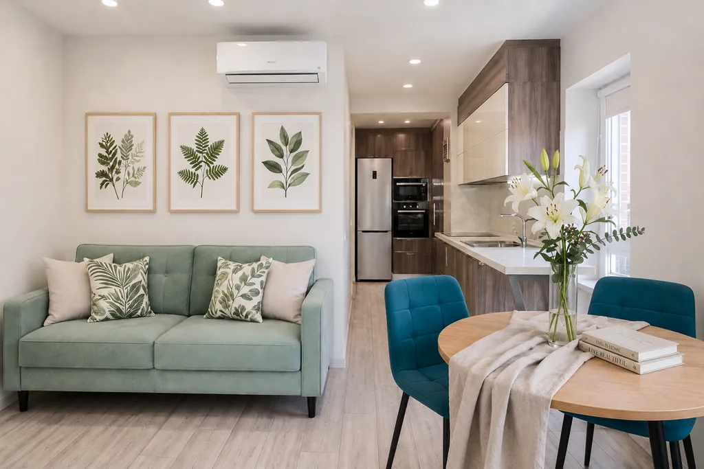 Квартира однокомнатная в Ленинском, 35 м², Владивосток — спальня, фото 2