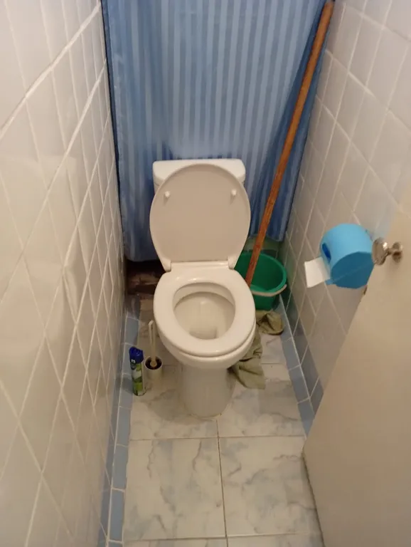 Квартира однокомнатная в Самарском, 35 м², Самара — ванная комната, фото 2